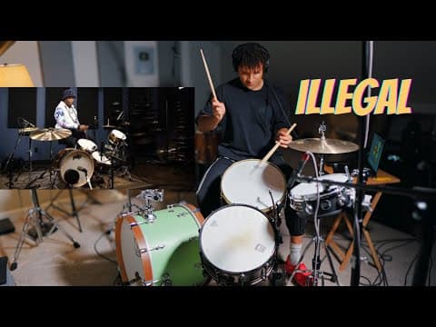Trying Weird Set-ups From Famous Drummers