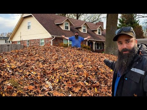 Leaf Removal Nightmare… My Daughter Didn’t Know What She Signed Up For
