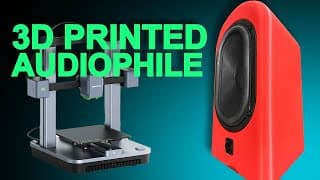3d Printed Audiophile Speakers - Free Designs (pt2)