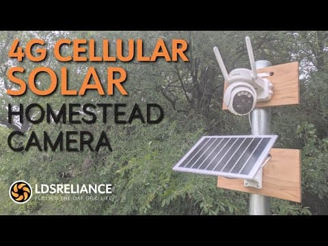 4g Cellular Solar Powered Homestead Camera - How Will It Compare To My Usual Ubiquiti Wifi Setup??