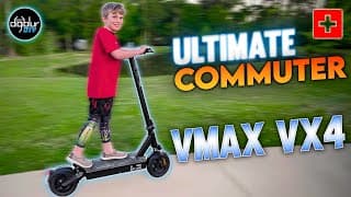 Vmax Vx4 Scooter: Ultimate Commuter! 100+ Miles Review