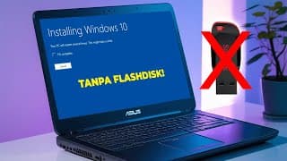 Bye Windows 11! Cara Install Ulang Windows 10 Tanpa Flashdisk 2025