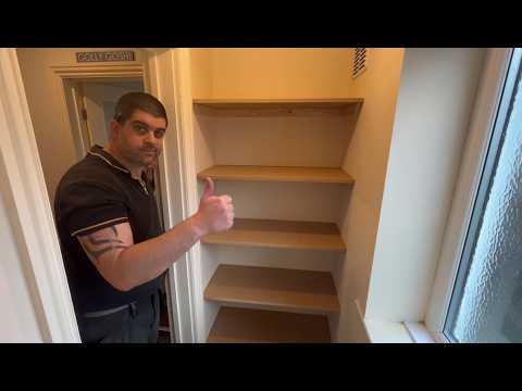How To Fit Kitchen Cuboard Shelves In 30 Minutes