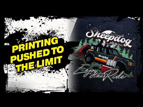 This Screen Print Really Tested My Patience