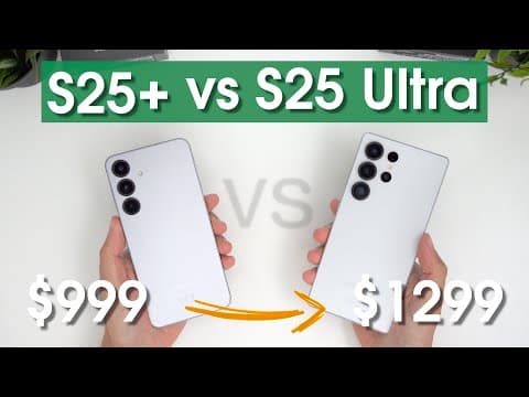 Samsung Galaxy S25+ Vs S25 Ultra In-depth Review | Do You Really Need The Ultra?