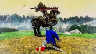 Sonic & The Black Knight Remake Gameplay (4k)