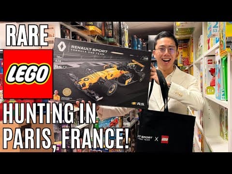 Rare Lego Hunting In Paris, France!