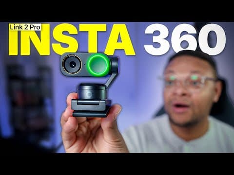 Is This The Best Webcam Ever? (insta360 Link 2 Pro)
