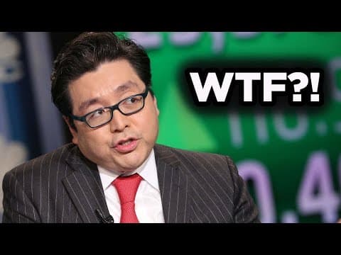 Tom Lee Issues Critical Warning To All Investors