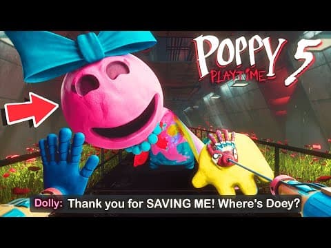 Poppy Playtime Ch 5: Meet Dolly The Doughgirl! The Prototypes Secret Experiment! (new End!)