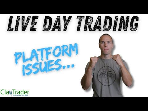 [live] Day Trading | Platform Issues While I Trade...