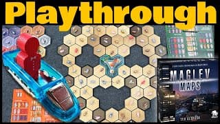 Maglev Metro Ghost Train Map Play Through | The Game Haus