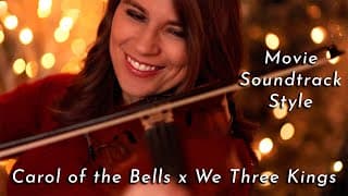 Carol Of The Bells X We Three Kings (violin Cover) Taylor Davis