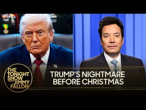Trump’s Primetime Address, Epstein Files To Be Released Soon | The Tonight Show