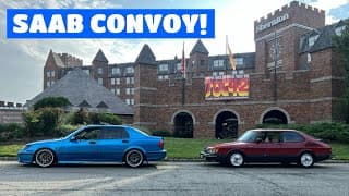 We Road Tripped Two Saabs 400 Miles To Saab Owners Convention 2025!