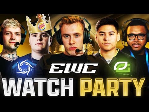🚨 Optic Vs Exceed! | Ewc Watch Party