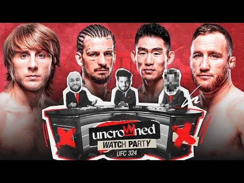 Ufc 324 Live Stream: Paddy Pimblett Vs Justin Gaethje | Uncrowned Watch Party & Post Show