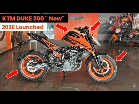 2026 New Ktm Duke 200  🔥 New Update | On Road Price | New Charging Port & More Updates