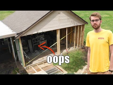 Completely Overhauling My 1940s Garage