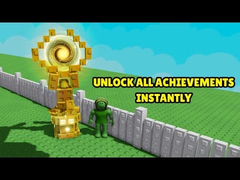 How To Unlock All Achievements Instantly In Grow A Garden (get All Achievements)