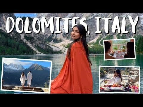 Romantic Chalet Stay ❤️ | Dolomites, Italy 🇮🇹 | Unaisa Subair