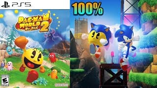 Pac-man World 2 Re-pac (sonic Dlc) [43] 100% Ps5 Longplay