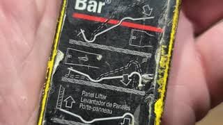 Stanley "super Wonder Bar" Convoluted Carpenter's Pry Bar Review