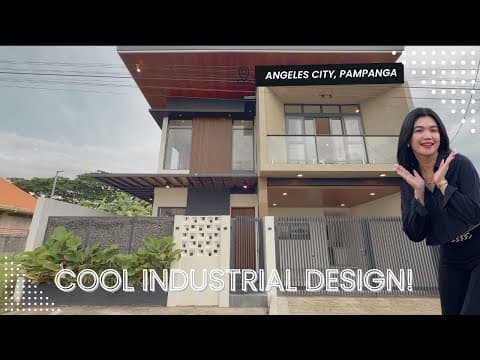 House Tour #12 | Modern Industrial Home With Pool
