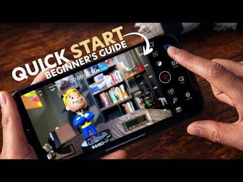 The Best Mobile Filmmaking App | Blackmagic Camera App Starter's Guide