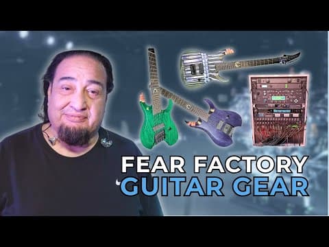 Fear Factory’s Dino Cazares Gear Masters Ep. 592