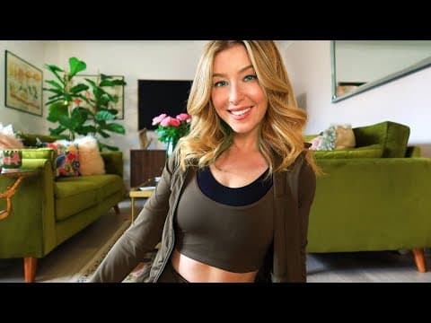Asmr Stretch With Me! 🧘‍♀️ Full Body Stretching, Soft Spoken Rambles & Relaxation