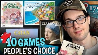 Ten More Games You’re Playing Now - What's Popular? - "people's Choice" Board Game Picks!