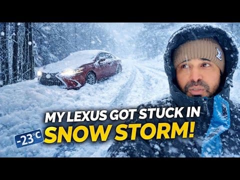 Stuck In Deadly Snow Storm | American Snow Storm | New Jersey, New York Snow Storm | Hindi Vlog
