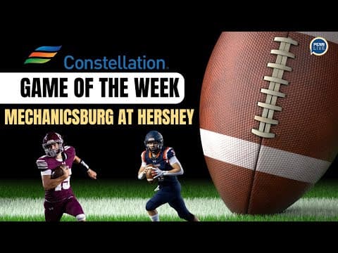 Mechanicsburg At Hershey Football (10/17/25)