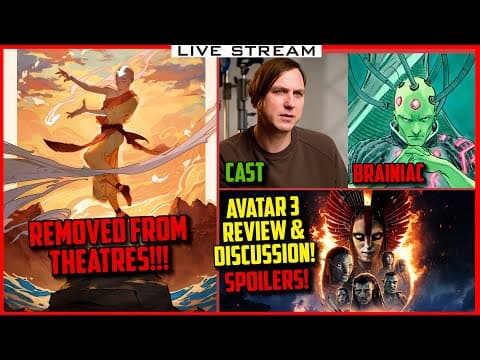 🔴 Legend Of Aang Skipping Theatres! Brainiac Cast In Superman 2 | Avatar 3 Review And Discussion!