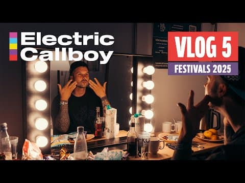 Electric Callboy - Festivals 2025 - Vlog 5 // Rockstadt Extreme  Lokerse  Highfield  Ama Festival