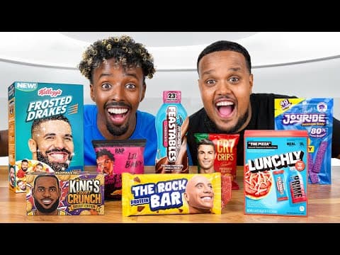We Tested Every Celebrity Food Product