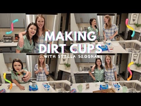 Making Dirt Cups For Halloween With Stella Sedona