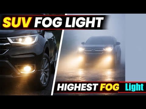 Best Projector Fog Lights for SUV 2026 | Unbeatable Night Visibility!