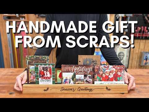 Easy Scrap Wood Project: Make A Greeting Card Holder