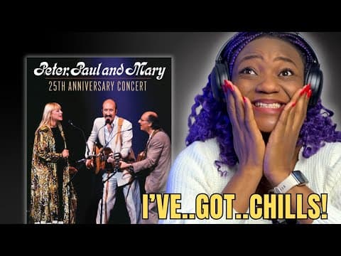 Peter, Paul And Mary  -the Woman At The Well First Reaction