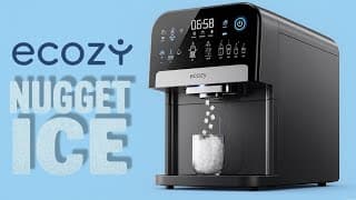 Touchless Nugget Ice & Water Dispenser — Ecozy Smart Ice & Water Dispenser