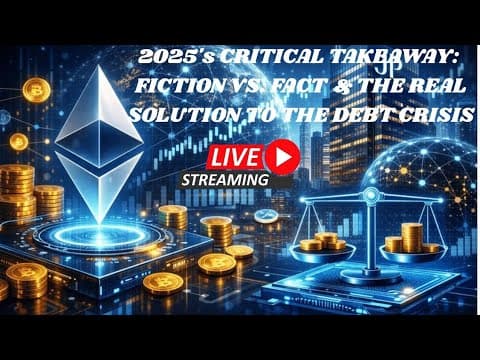 2025's Critical Takeaway: Fiction Vs. Fact & The Real Solution To The Debt Crisis
