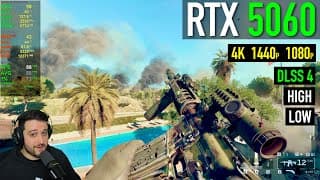 Rtx 5060 - Battlefield 6 - Will The 8gb Be An Issue??