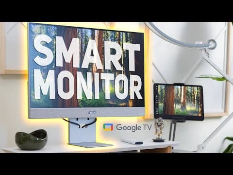 Asus New 27” 4k Zenscreen Smart Monitor