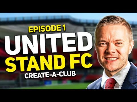 Fc 25 Create A Club Career Mode Tusfc Episode 1