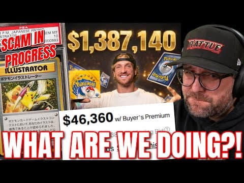 Support For Logan Paul's Pokemon Break After His Co-founded Lmp Scam?