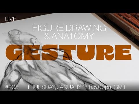 Gesture Figure Drawing  #205