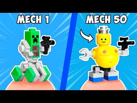 I Made A Custom Lego Mech Advent Calendar