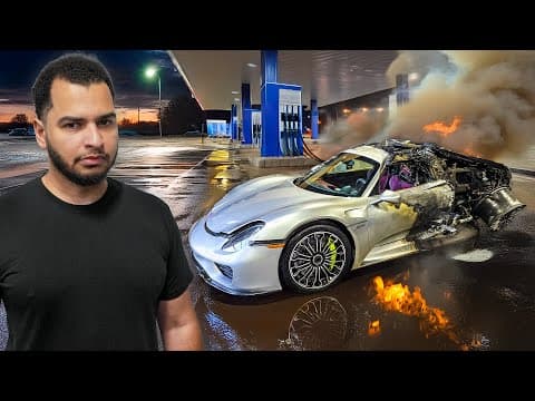 Rebuilding A $2,000,000 Porsche 918 Spyder Destroyed By Fire